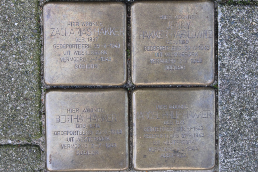 Stumbling Stones Tweede Jan Steenstraat 108