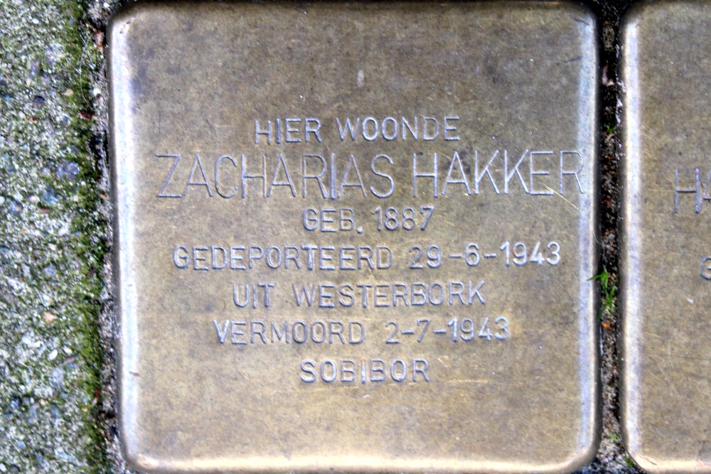 Stolpersteine Tweede Jan Steenstraat 108 #2