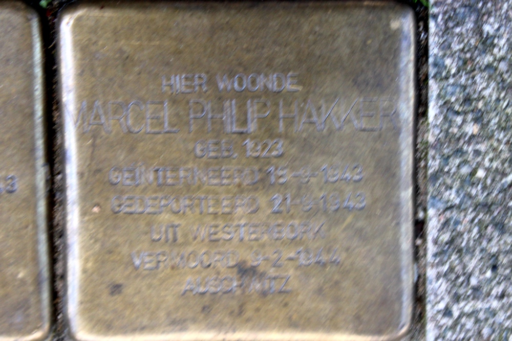 Stolpersteine Tweede Jan Steenstraat 108 #5