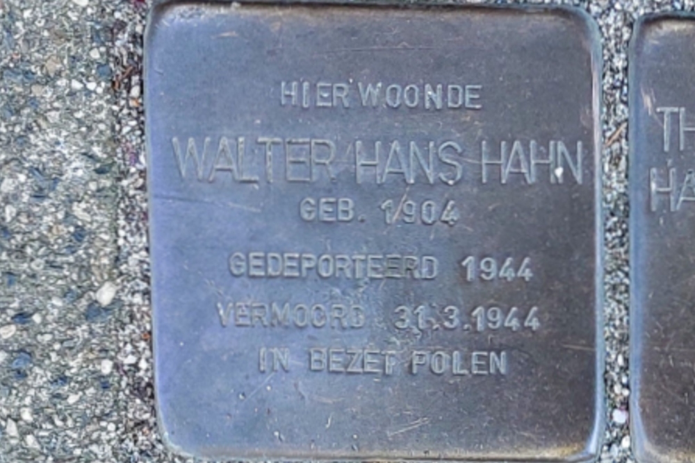 Stumbling Stones Samuël Mullerstraat 34a #2