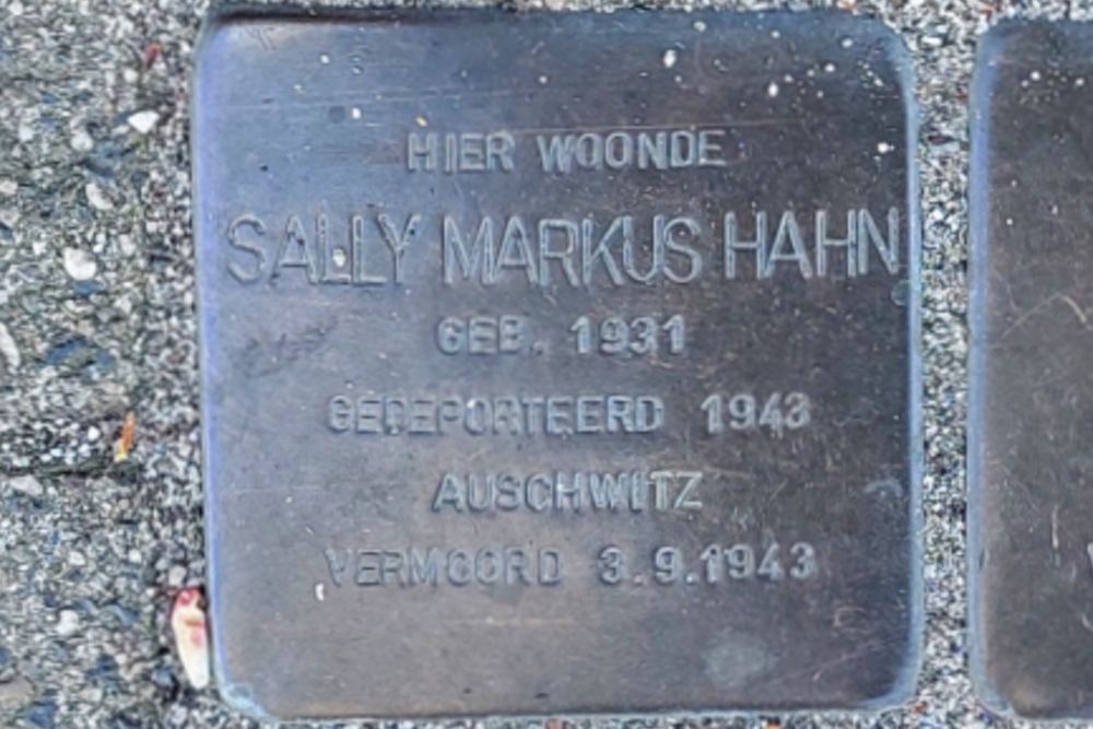 Stumbling Stones Samuël Mullerstraat 34a #4