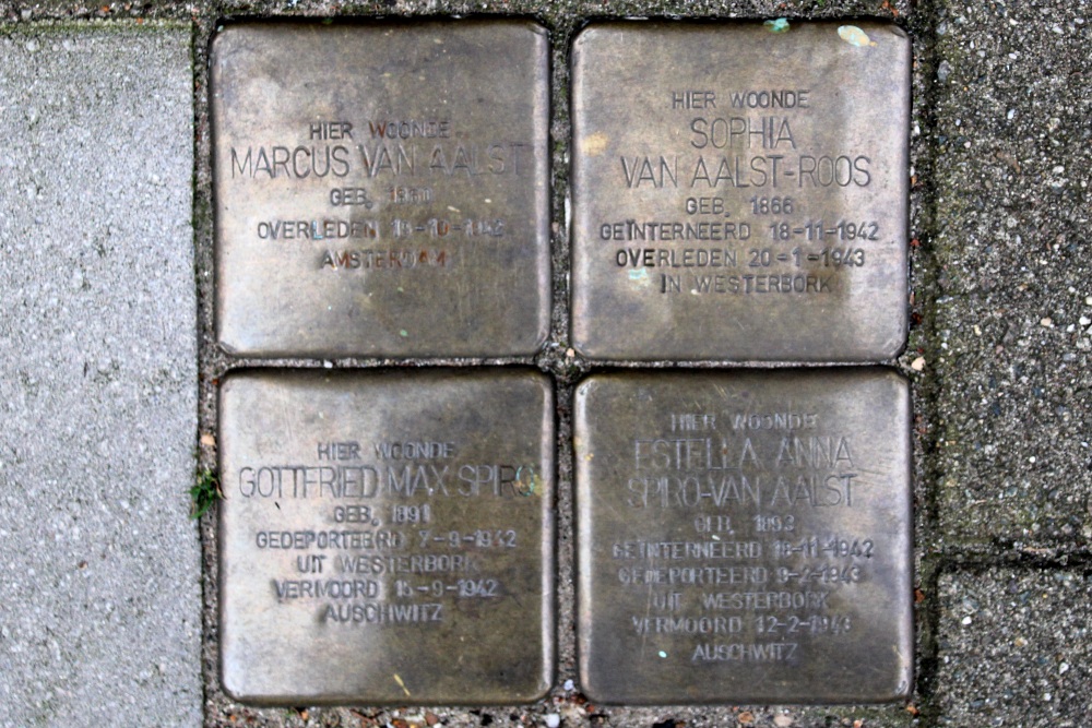 Stolpersteine Cliostraat 13 #1