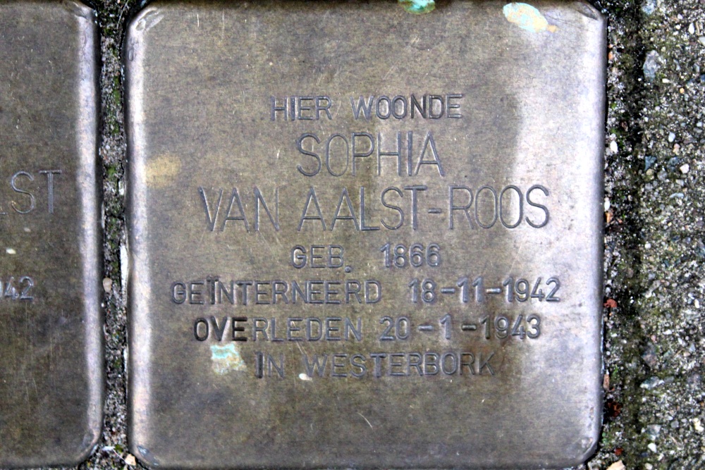 Stolpersteine Cliostraat 13 #3
