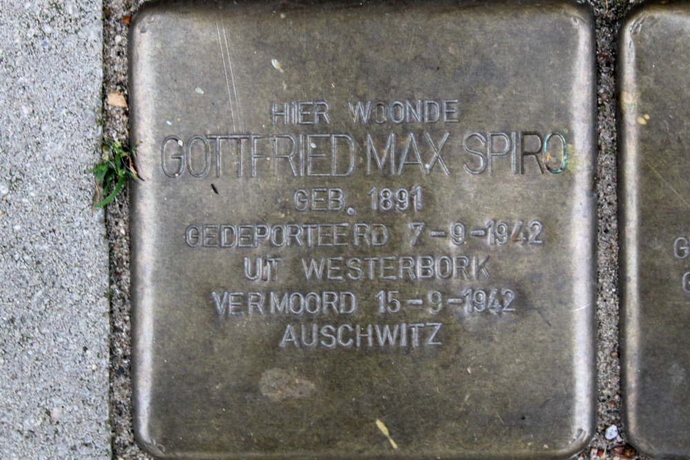 Stolpersteine Cliostraat 13 #4