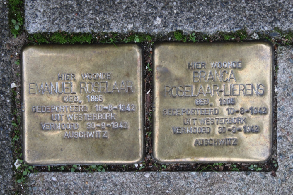 Stolpersteine Rubensstraat 28 #1