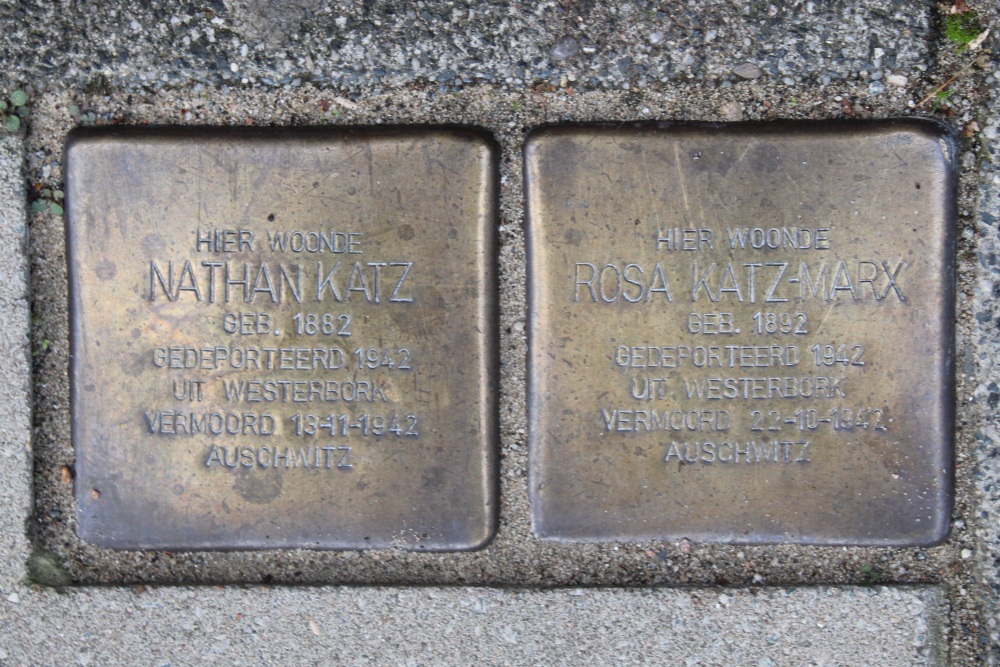 Stolpersteine Rubensstraat 40 #1