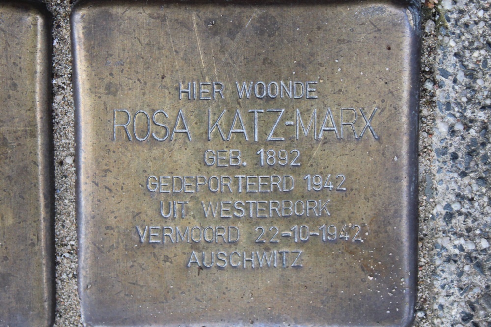 Stolpersteine Rubensstraat 40 #3