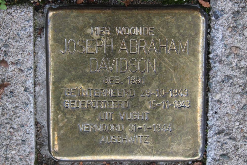 Stolperstein Minervaplein 4 #1