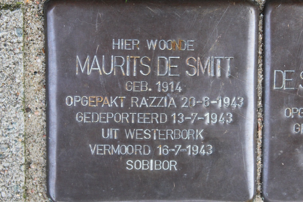 Stolpersteine Tintorettostraat 2 #2