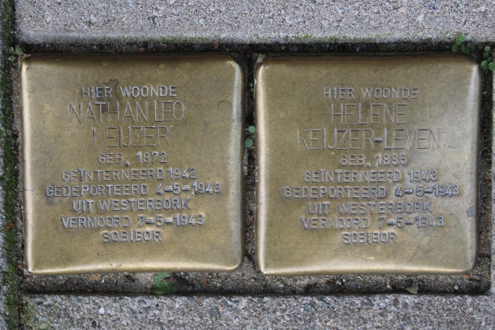 Stolpersteine Michelangelostraat 58 #1