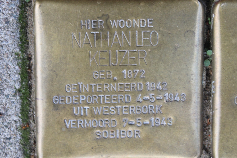 Stolpersteine Michelangelostraat 58 #2