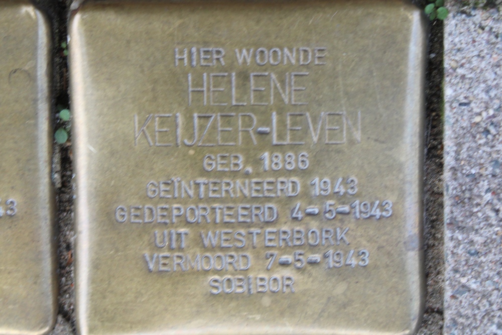 Stolpersteine Michelangelostraat 58 #3