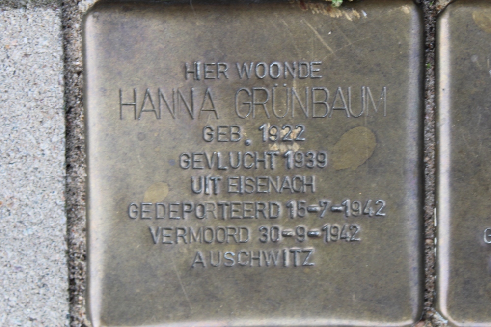 Stolpersteine Botticellistraat 12 #2
