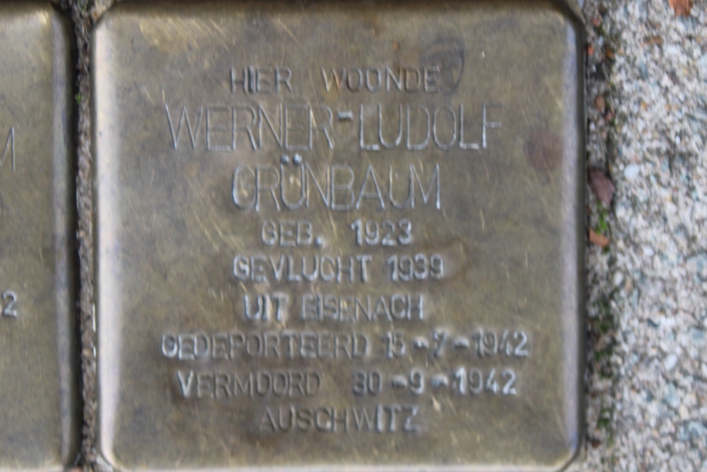 Stolpersteine Botticellistraat 12 #3