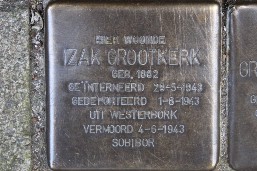 Stumbling Stones Achillesstraat 67 #2