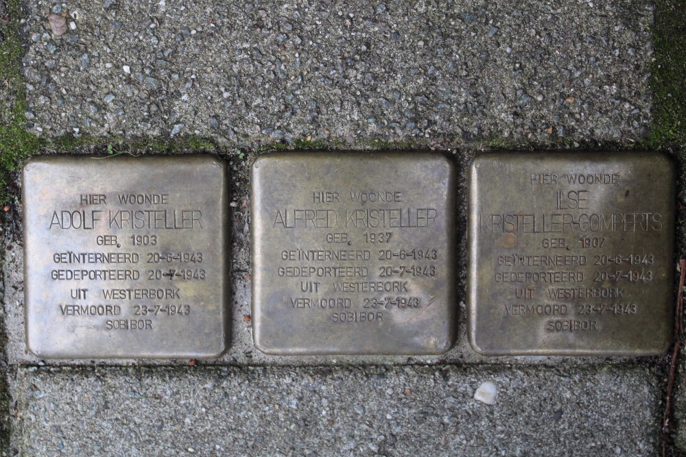 Stolpersteine Herculesstraat 45 #1