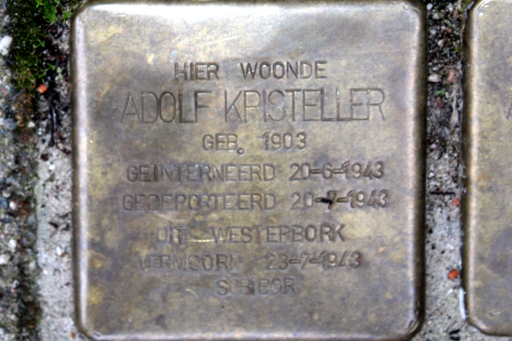 Stolpersteine Herculesstraat 45 #2