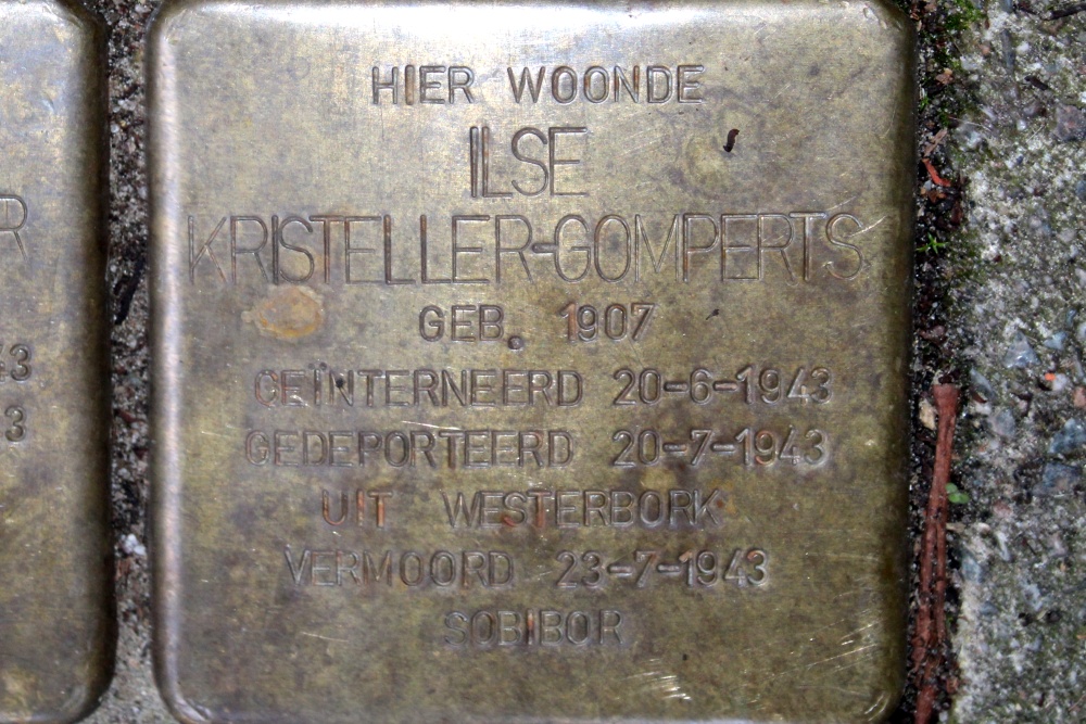 Stolpersteine Herculesstraat 45 #4