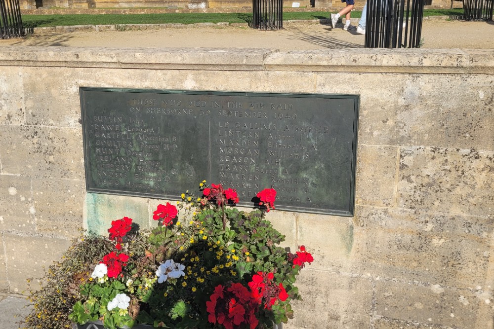 Memorial Civilian War Dead Sherborne #2