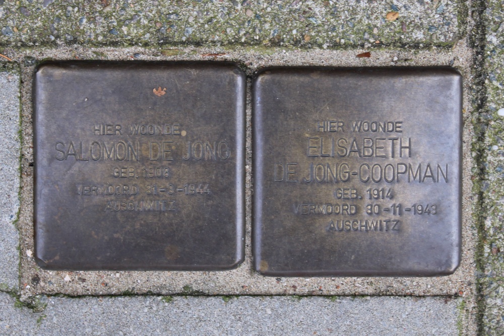 Stolpersteine Hestiastraat 77 #1