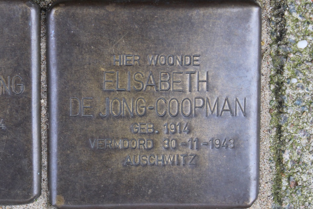 Stolpersteine Hestiastraat 77 #3