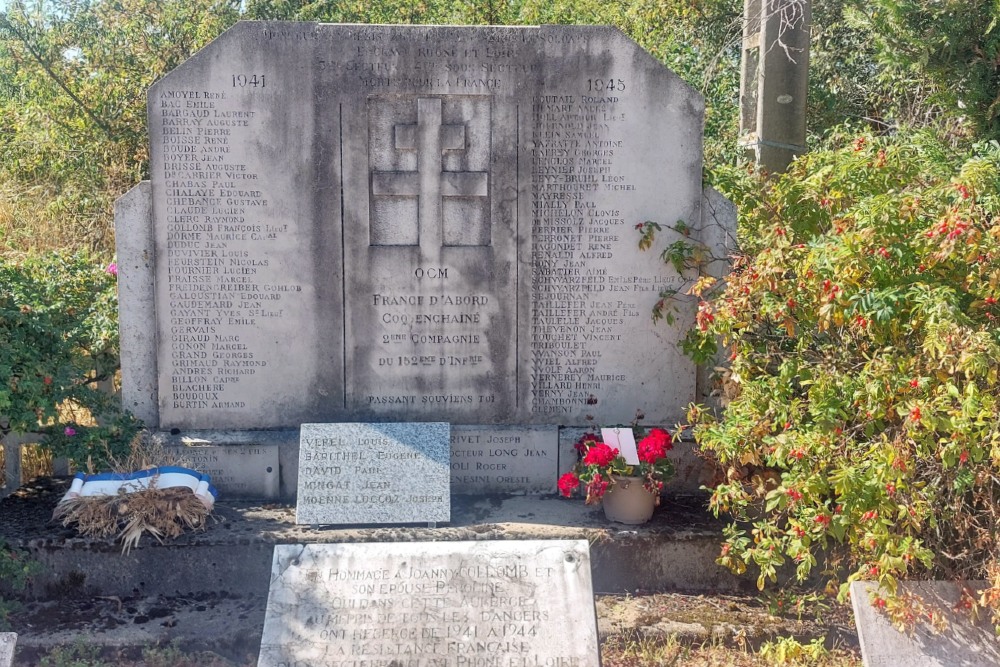 Oorlogsmonument 2e compagnie 152e Infanterie  #2