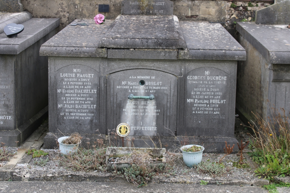 Belgische Graven Oudstrijders Dhuy	
