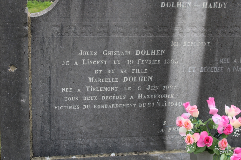 Belgische Oorlogsgraven Dhuy	 #2