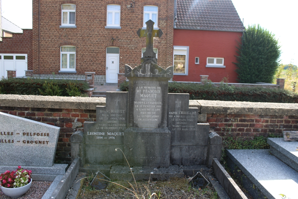 Belgische Oorlogsgraven Warêt-la-Chaussée	 #1