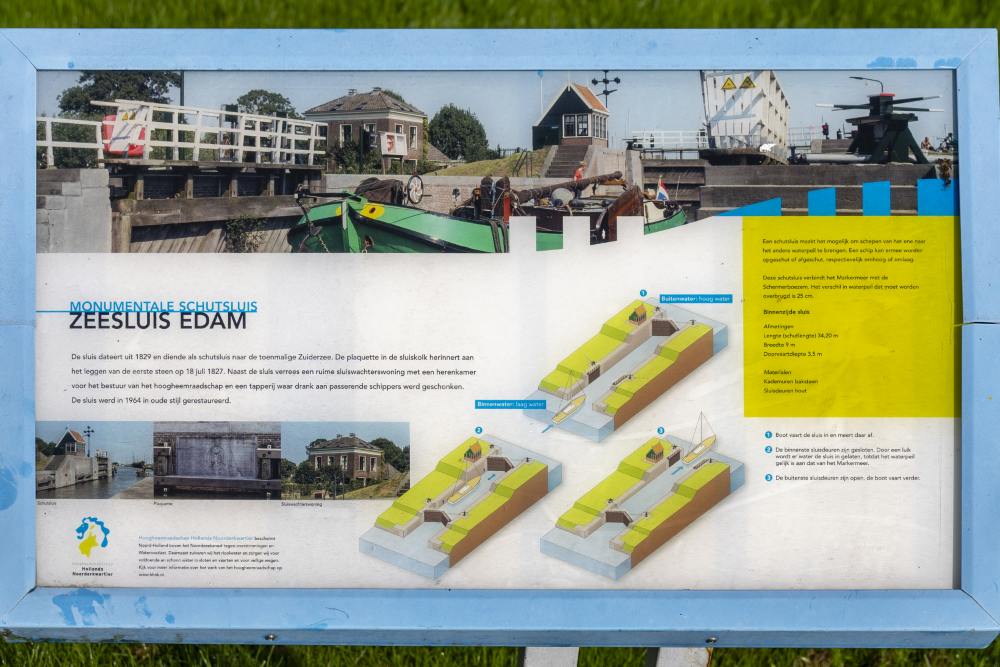 Stelling van Amsterdam - Schut Lock Edam (Zeesluis) #4