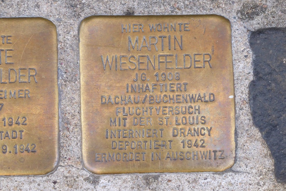 Stumbling Stones Josephstraße 2 #5