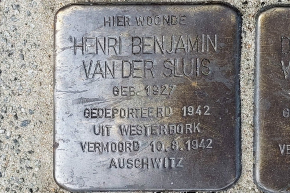 Stolpersteine Schietbaanstraat 13b #4
