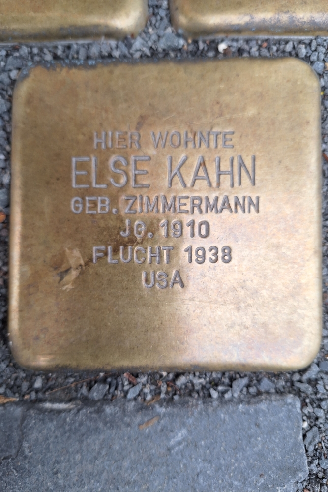 Stolpersteine Bahnstraße 53 #5