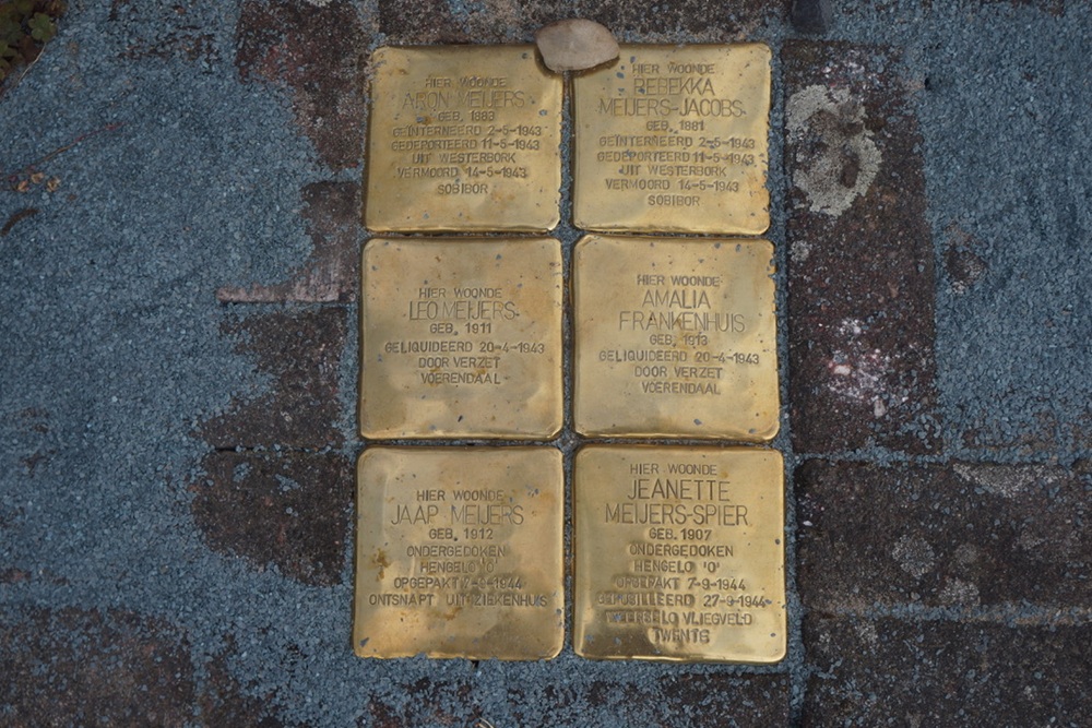 Stolpersteine Regelinkstraat 15 #1