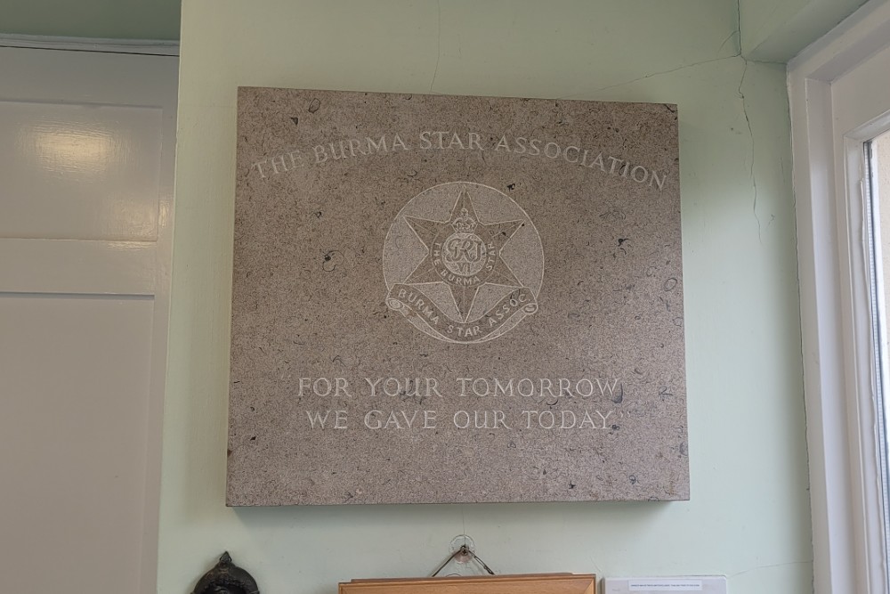 Gedenkteken Burma Star Association St Swithun's