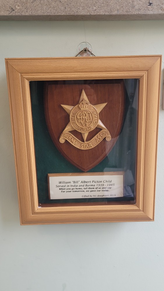 Gedenkteken Burma Star Association St Swithun's #3