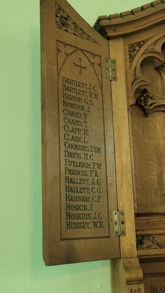 WW1 Memorial St Swithun's Bridport #5
