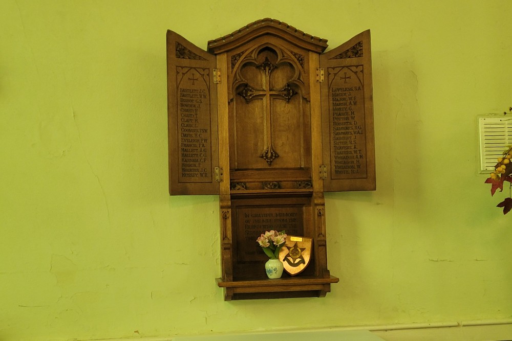 Gedenkteken WO1 St Swithun's Bridport