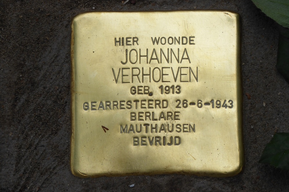 Stolpersteine Kerkhofdreef #4