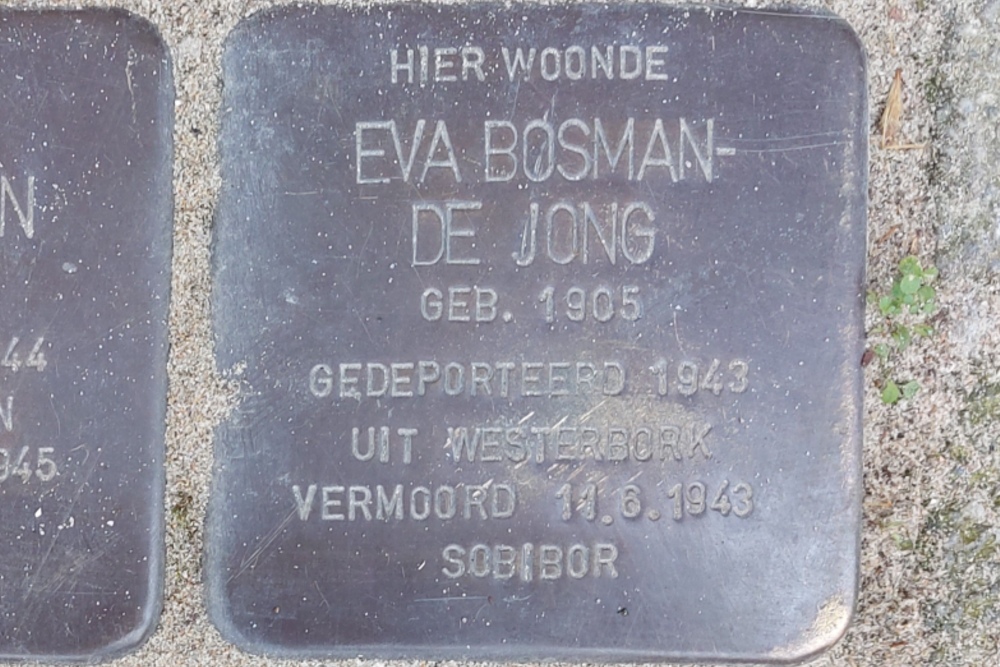 Stolpersteine Graaf Florisstraat 100a #3