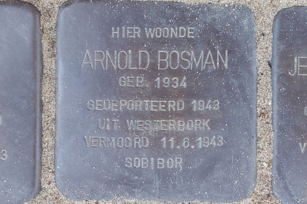 Stolpersteine Graaf Florisstraat 100a #5