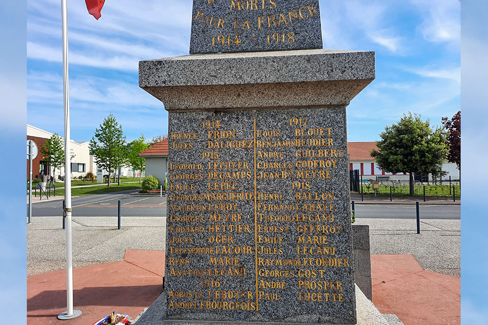 Oorlogsmonument Bretteville-l'Orgueilleuse #3
