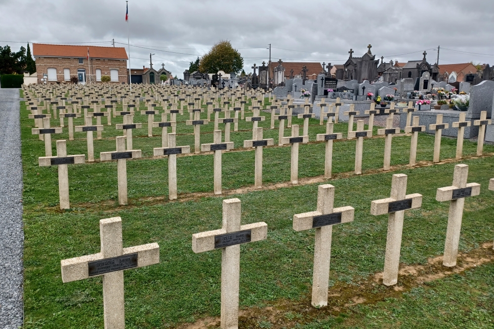 French War graves Hersin-Coupigny  #2