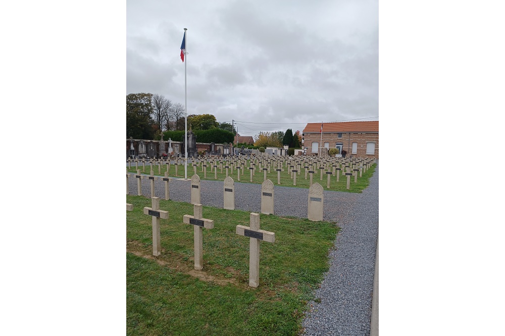 French War graves Hersin-Coupigny  #3