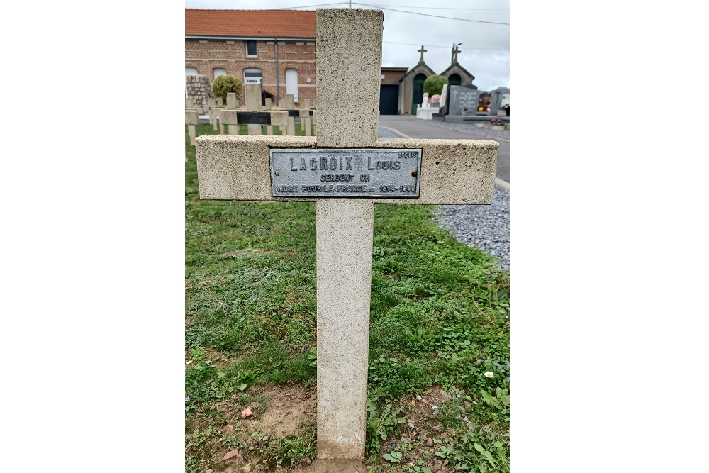 French War graves Hersin-Coupigny  #4