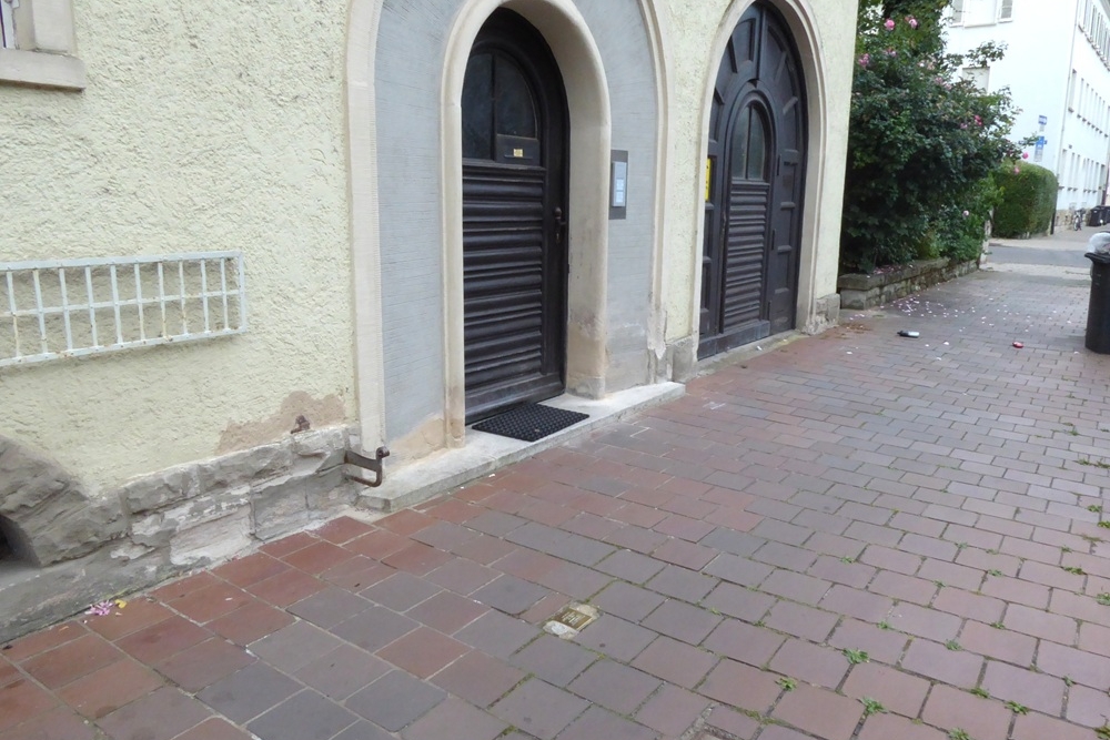 Stolperstein Trimbergstraße 17 #2