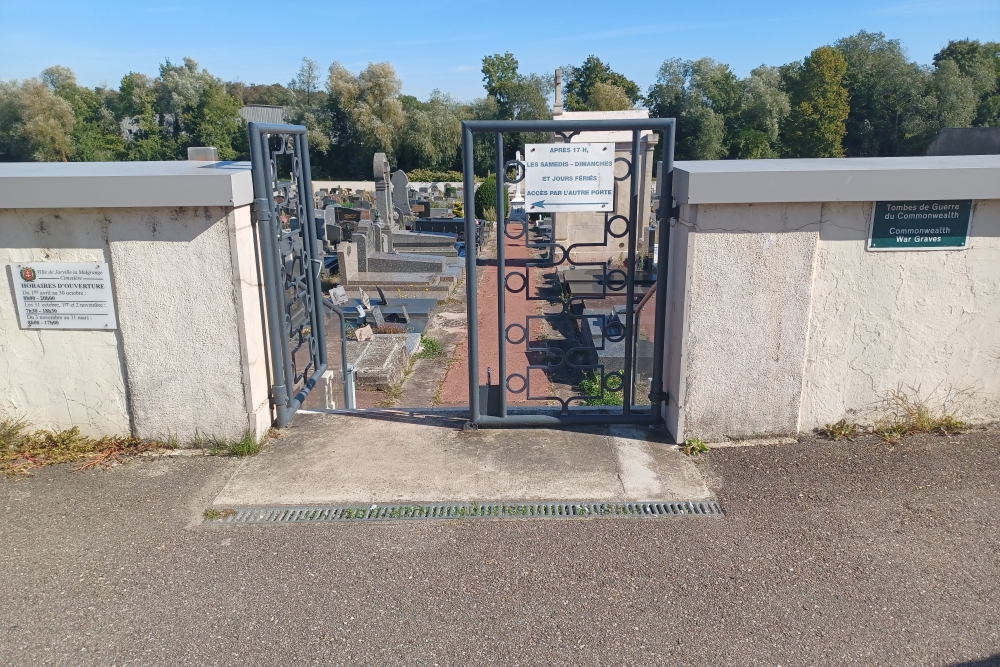 Commonwealth War Graves Jarville-la-Malgrange Communal Cemetery #1