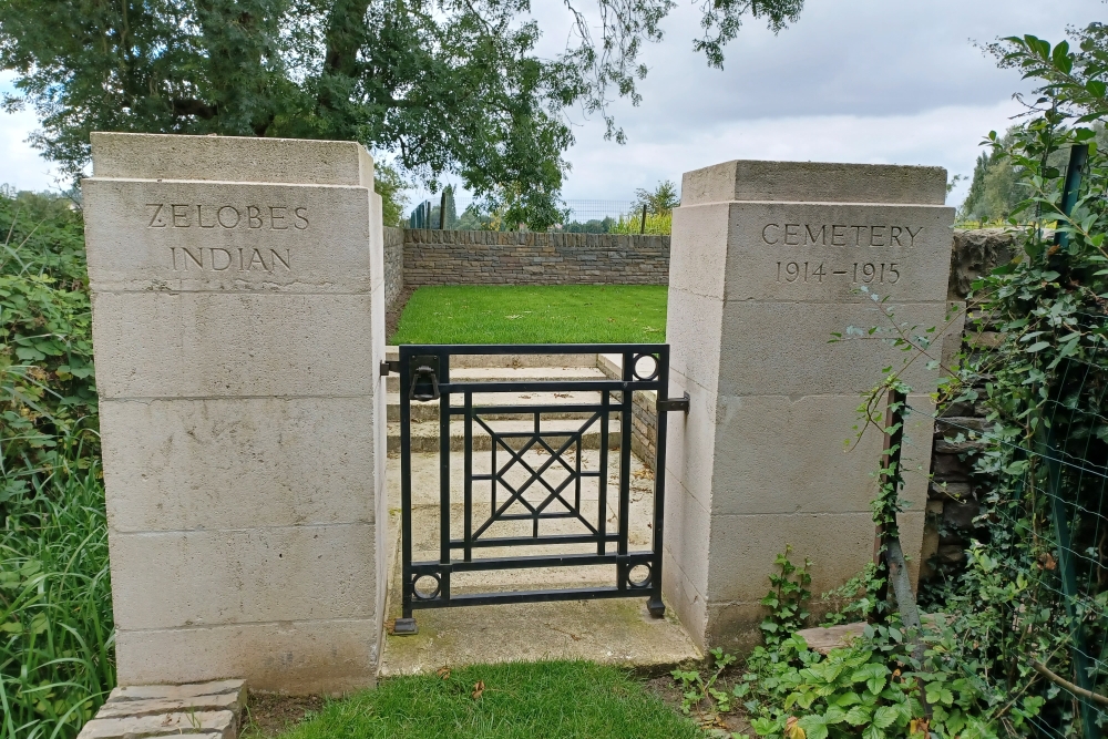 Commonwealth War Cemetery Zelobes (Indian) #2