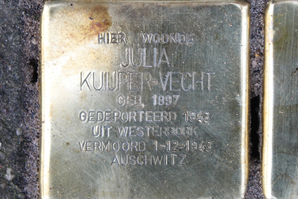 Stolpersteine Sonoystraat 17A #2