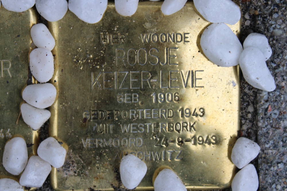 Stolpersteine Bisschopstraat 33a #3